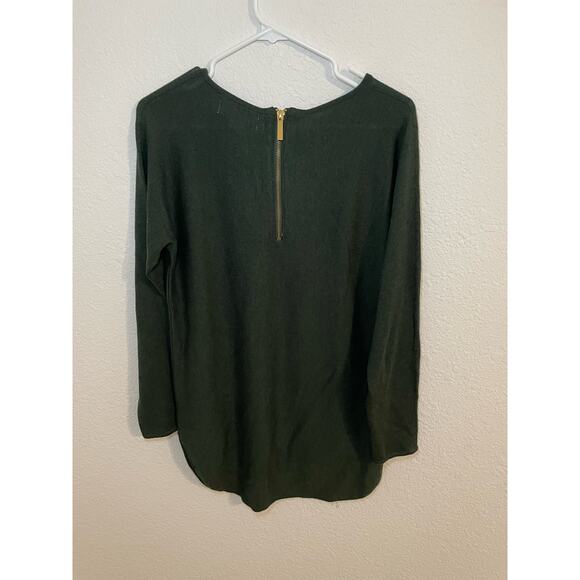 Nwot Magaschono Green Long Sleeve Sweater womens size small - Picture 3 of 5
